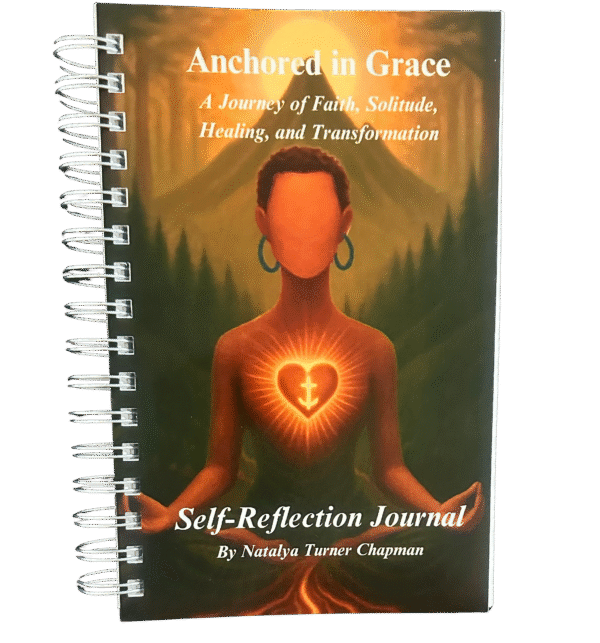 Anchored in Grace: A Journey of Faith, Solitude, Healing, and Transformation - Self Reflection Journal (Spiral-Bound Edition) - Image 2